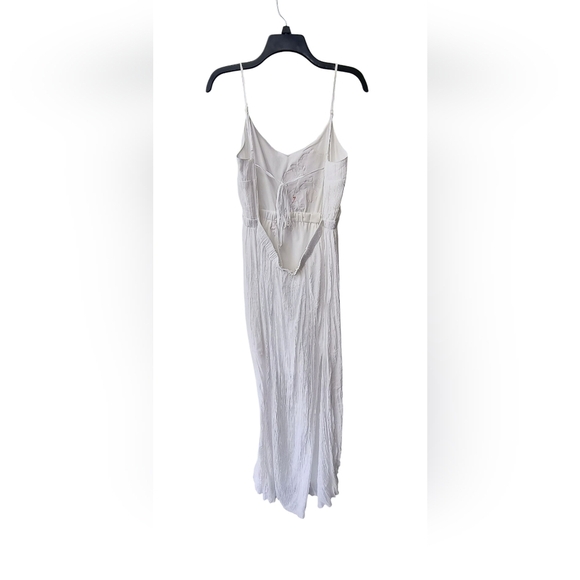 Say What? White Maxi Boho Festival Brunch Dress with Red Floral Embroidery XL - Picture 3 of 14